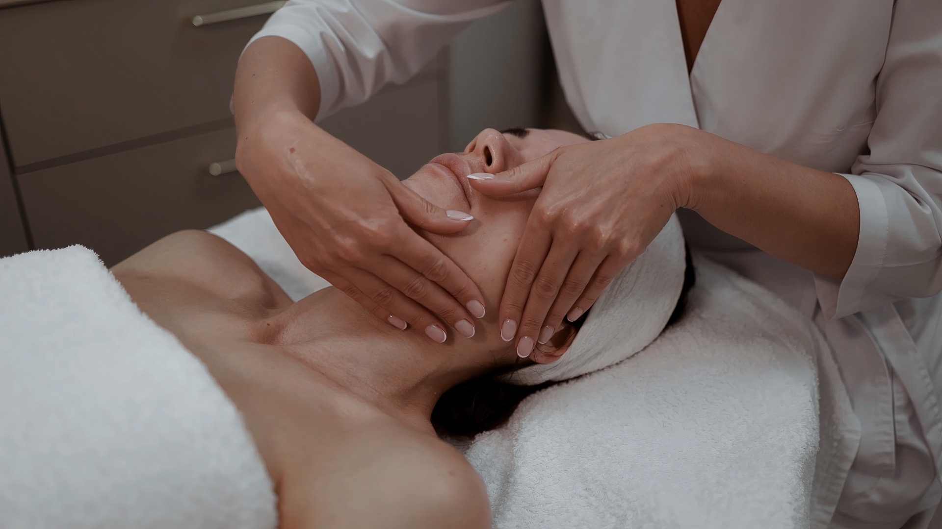 Drainage lymphatique visage